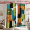 2D flat Photography Backdrop Background Banner Colorful Geometric Shapes 100% Polyester Family Party Decoration Perfect for
