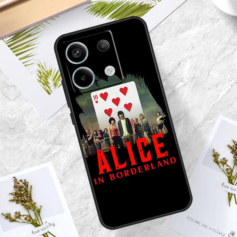Alice in Borderland Case For Xiaomi Redmi Note 13 14 Pro 12 11 10 9 11S 12S Redmi 15 10C 12C 13C 14C 15C Cover