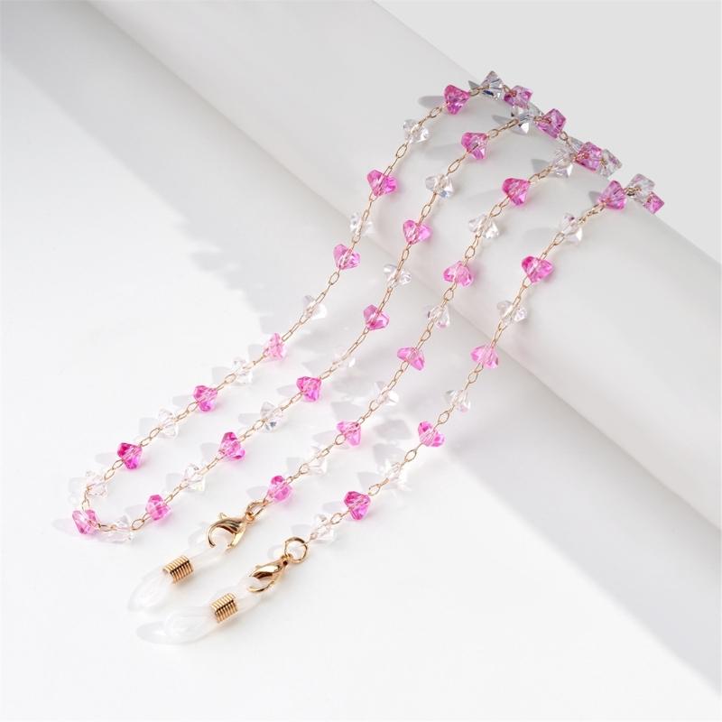 Eyeglasses Holder Chain Nonslip Glasses Retainer Cord For Glasses Facemask Women Men Everyday Use Fashion Accessory