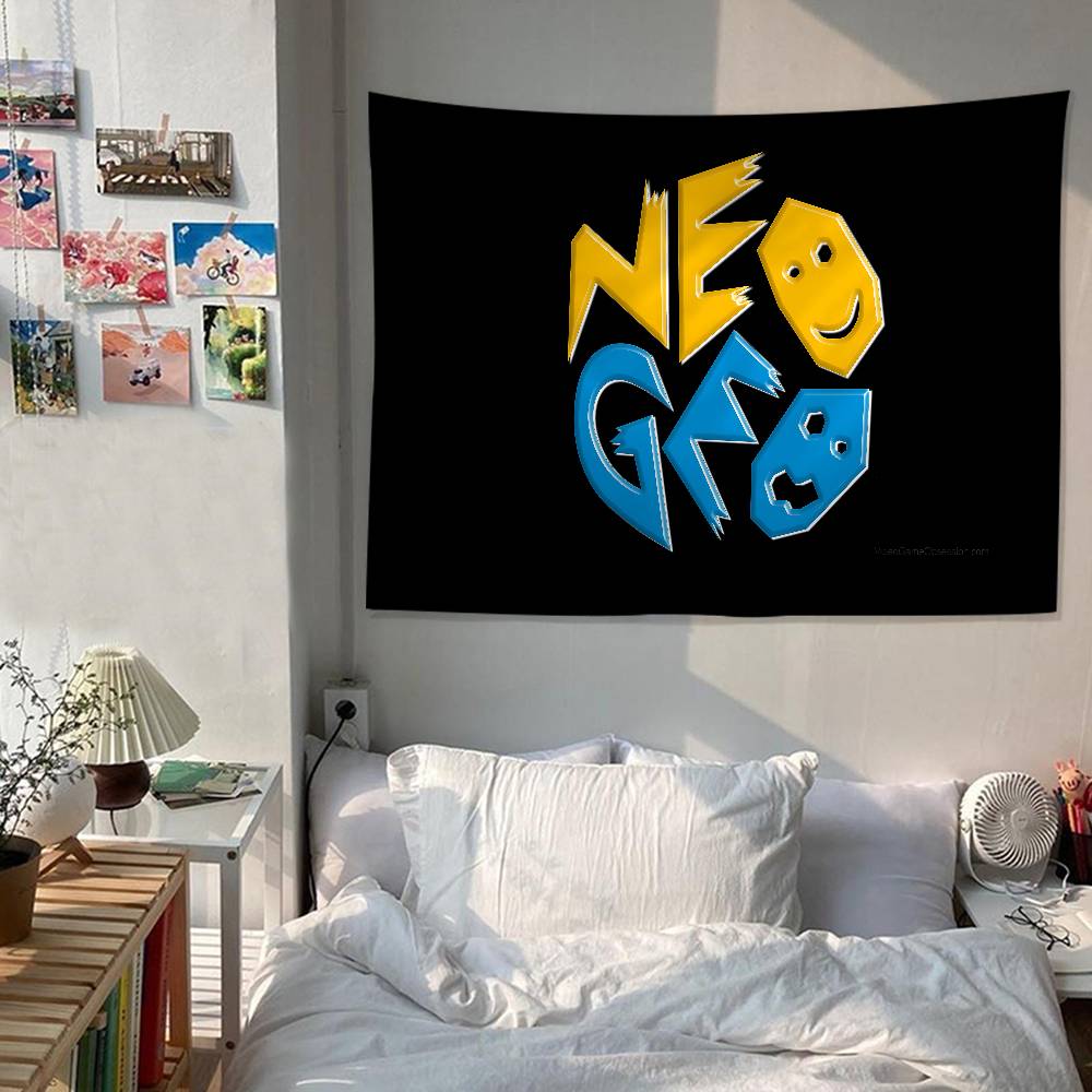 SSNK NNeogeo Neo Geo DIY Wall Tapestry Hanging Tarot Hippie Wall Rugs Dorm Home Decor