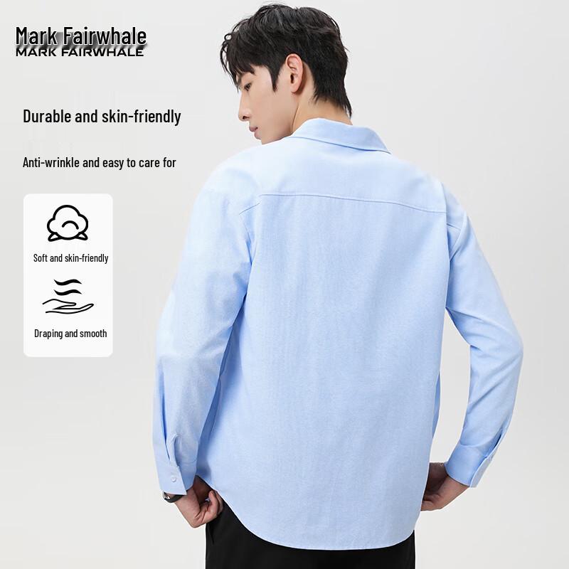 Mark Fairwhale Men s Long-Sleeve Oxford Shirt 3XL