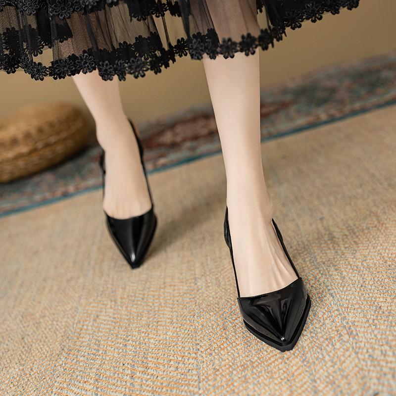 Fashion New Style Popular Brand Plus Size Women Heeled Sandals Retro Rome High Heels Shoes Women High Heel Leather Buckle Pumps Mules