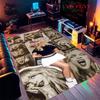 Sabrina Lavender Dream Carpet Rug for Living Room Bedroom Home Sofa Decoration,Kids play Nonslip Floor Mat