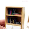 1Pcs Miniature Display Cabinet 1:12 Dollhouse Restaurant Bookshelf Furniture Decor Accessories