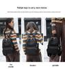 2024 Korean Style Women's Plaid Embroidered Travel Backpack