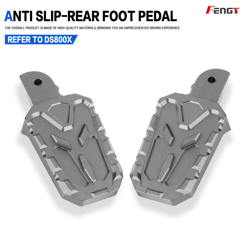 For VOGE DS800X DS 800X DSX800 800 DSX Motorcycle Accessories Rear Foot Footrest Extension Seat Non-slip Pedal Brake Pedal