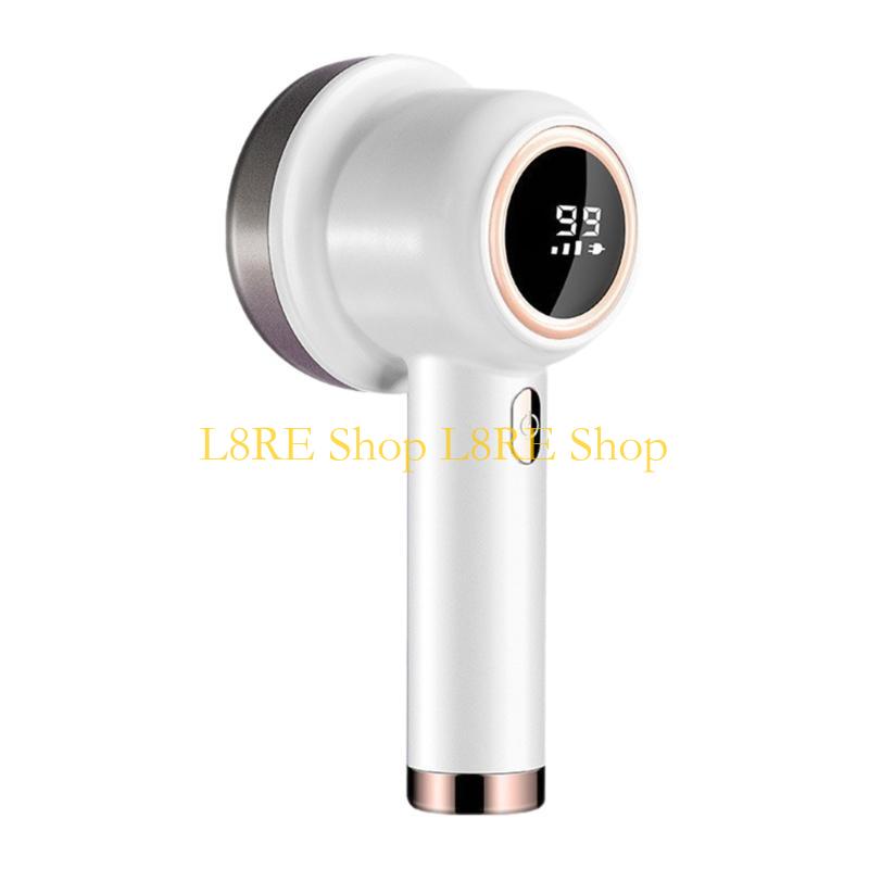 L8RE Electric Fluff Lints Removers USB Rechargable Fabric Grooming Tool with LED Display Electric Lints Removers for Clothing