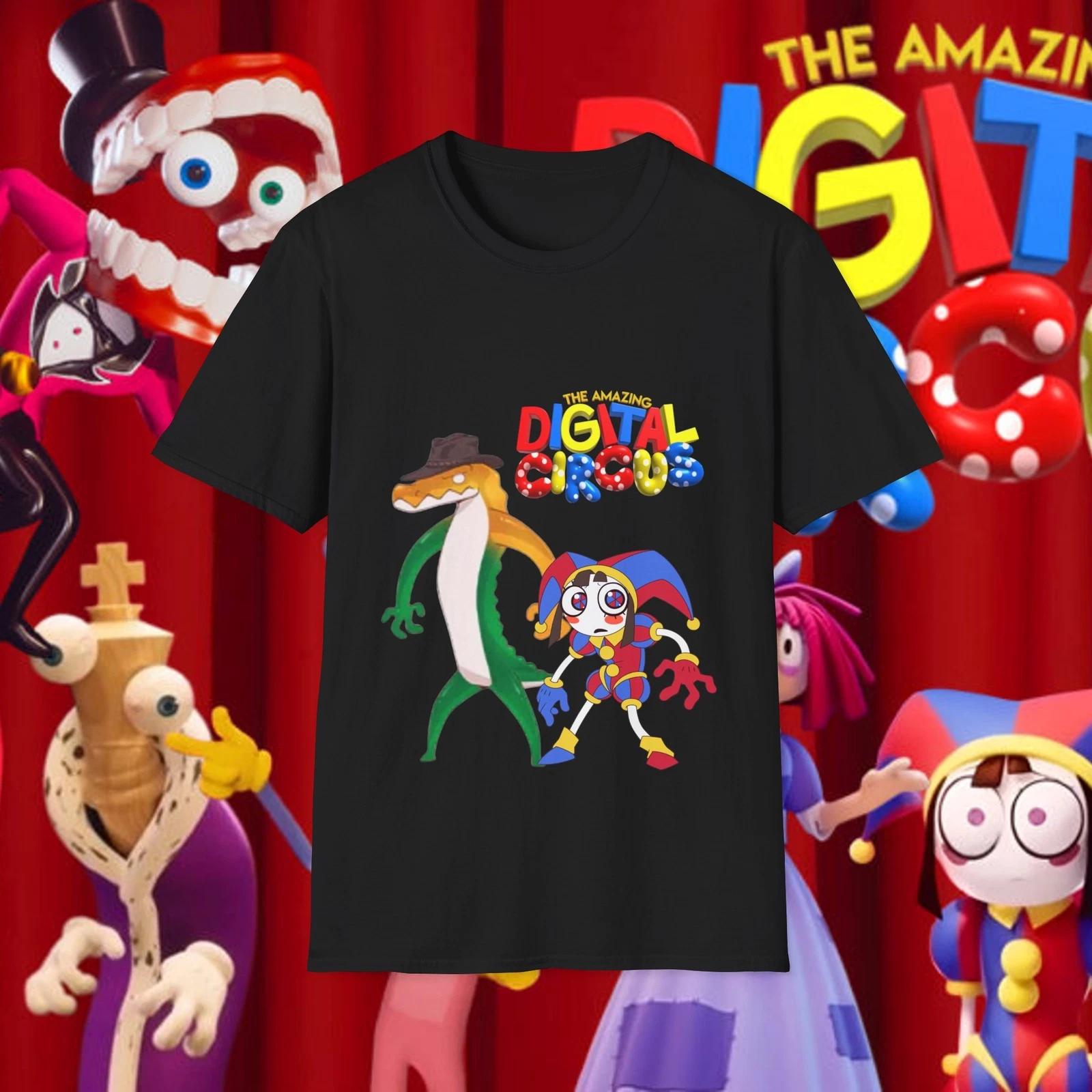 Gummigoo Pomni The Amazing Digital Circus Unisex Softstyle T-Shirt 3XL
