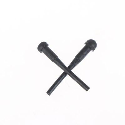20 Peças 4mm Amortecedor Silenciador de Borracha Preto Para Tesouras de Cabelo Tesouras de Barbeiro Rolha de Reposição Almofada Durável Para Tesouras e Tesouras