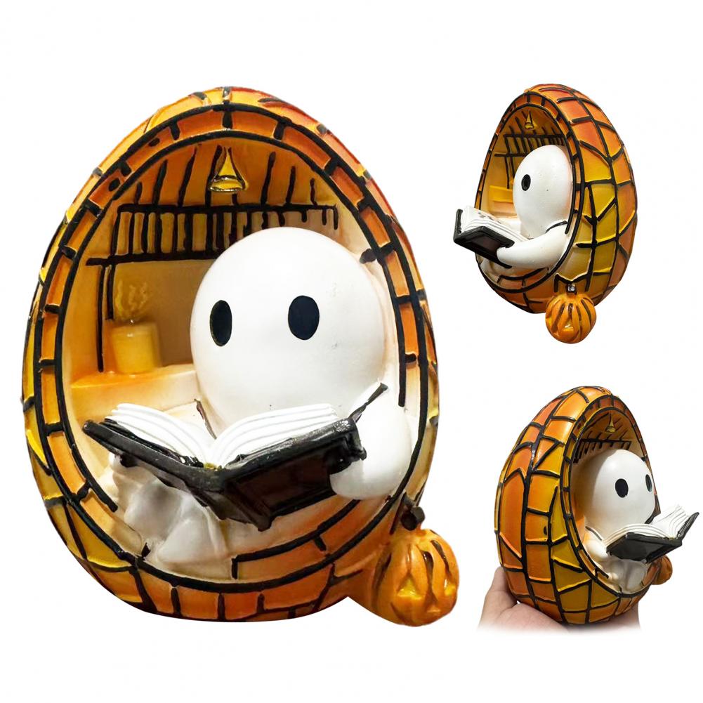Enchanting Ghost Night Light Ghost Lamp Halloween Decoration Spooky Ghost Night Light for Halloween Party Decor for Bedroom