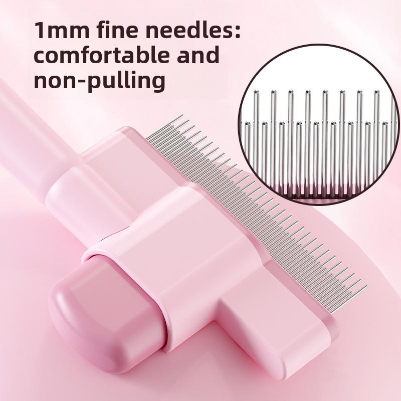 Pet Hairbrush - Cat Hair Comb - Remove Loose Hair - Pet Comb - Cat Hair Removal Device - Dog Cleaning Comb - Pet Supplies