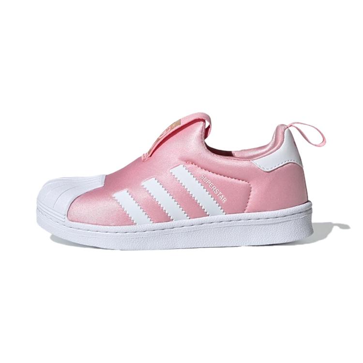 

Adidas Originals SUPERSTAR 360 Mesh Low top Kids Skateboarding Shoes White Pink Children Aged 3 7 Years Old EF9175 34