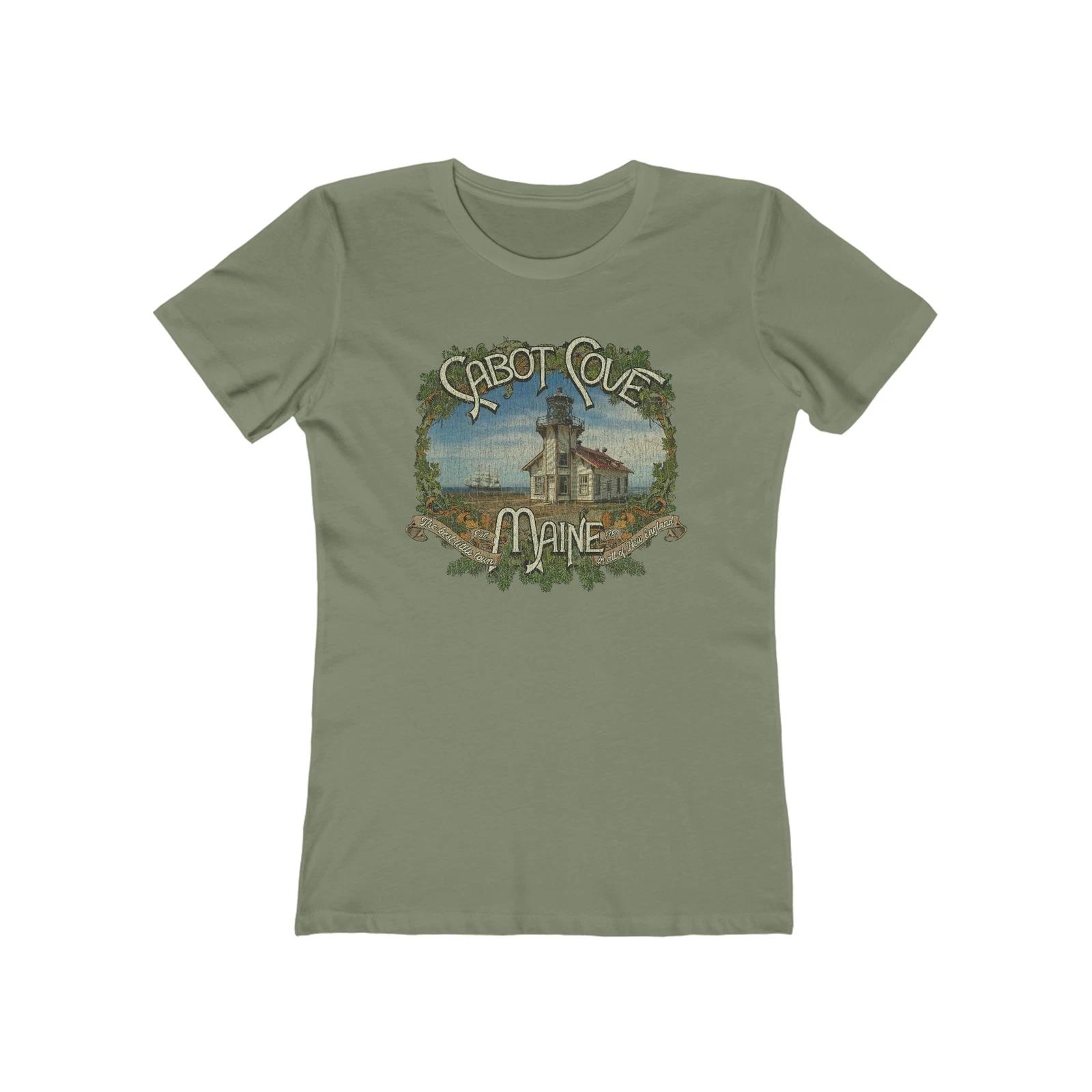 Cabot Cove Maine 1780 Vintage Women s T shirt S
