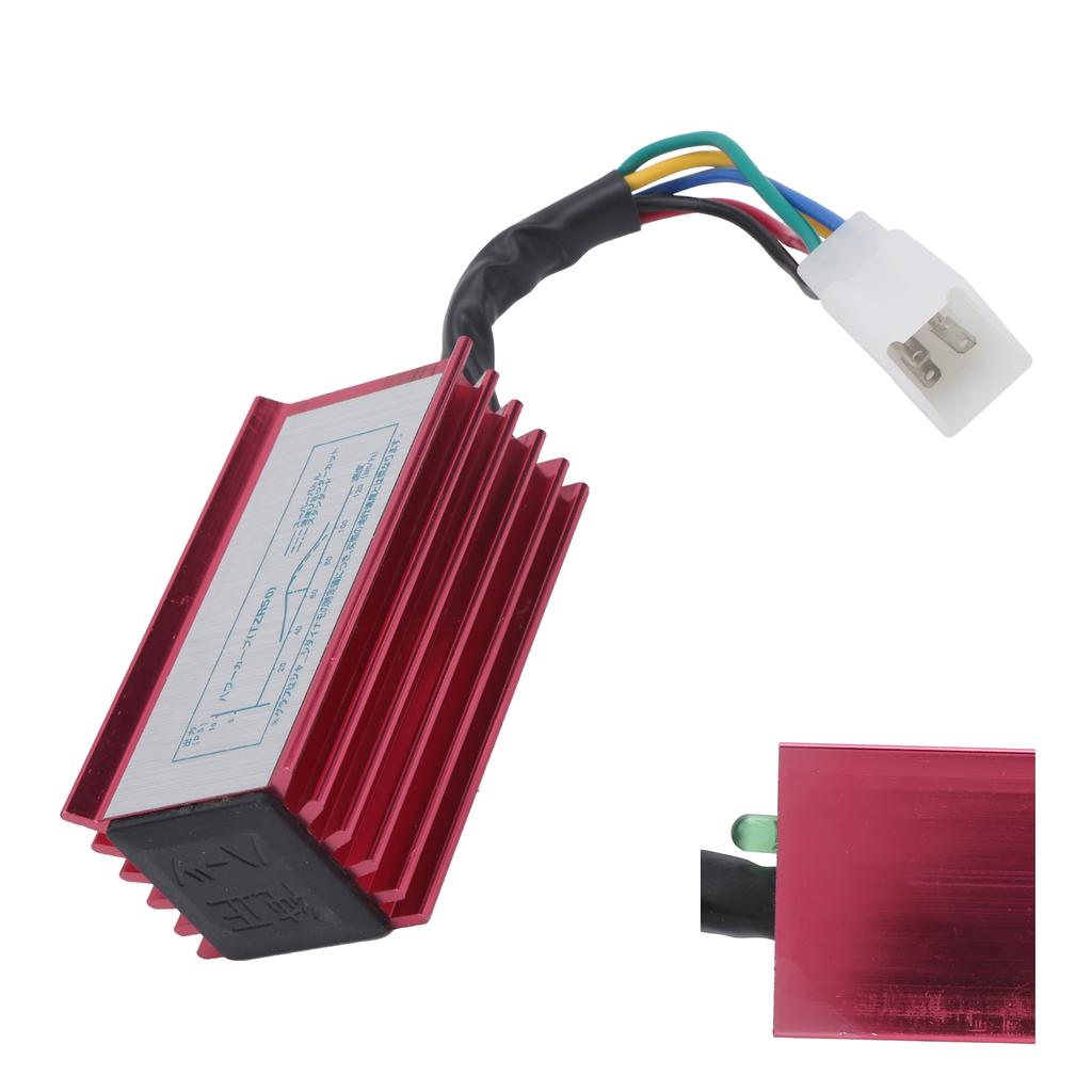 5‑Pin Ignition CDI Unit Module Fit for 110CC 125CC 140CC PIT PRO Trail Dirt Quad Bike ATV Dune RED