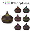 WiFi Wood Grain Aroma Diffuser, 400ML Air Atomizing Humidifier