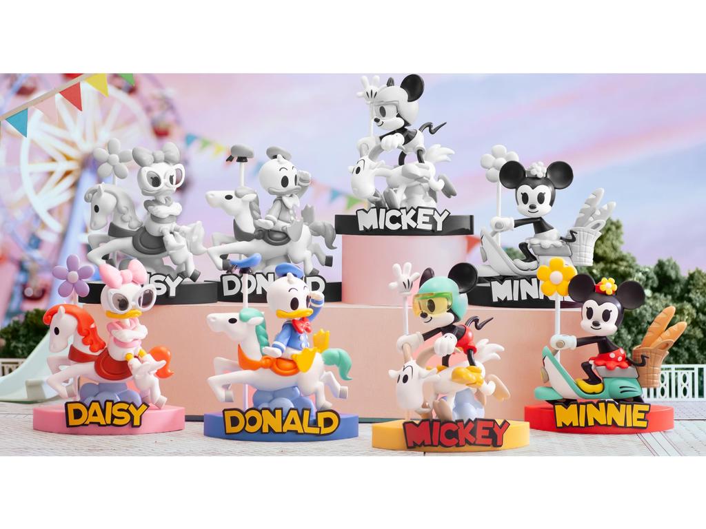 52TOYS BLINDBOX Disney Mickey Friends Carousel Box & 4-Piece
