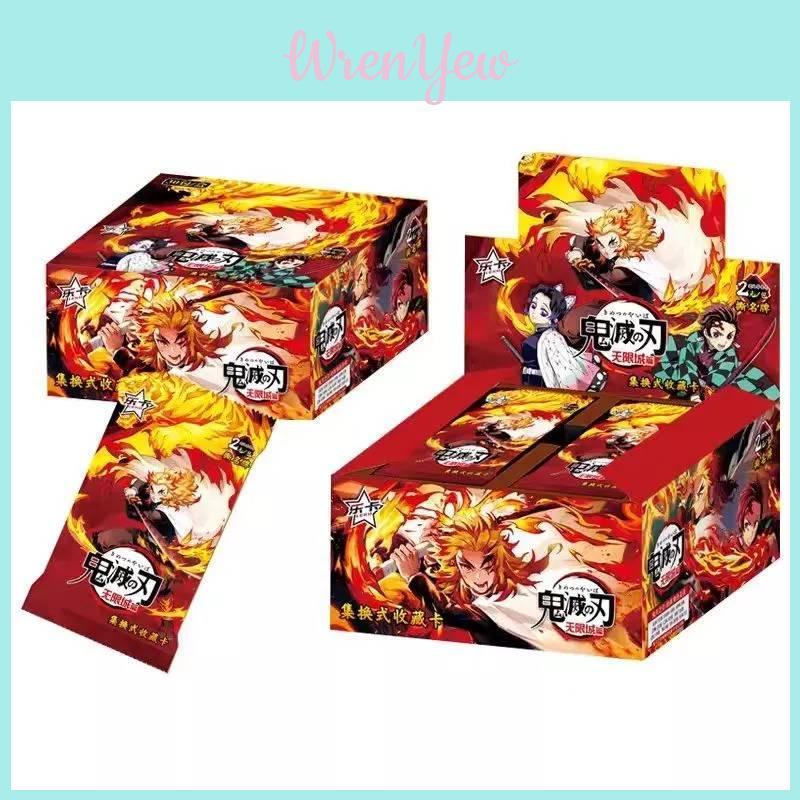 Demon Slayer Kimetsu No Yaiba Kartenpack Mit Papier Material Für Sammler Und Fans