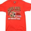 Camiseta NFL vintage San Francisco 49ers 1988 talla xs hecha en EE. UU. deadstock