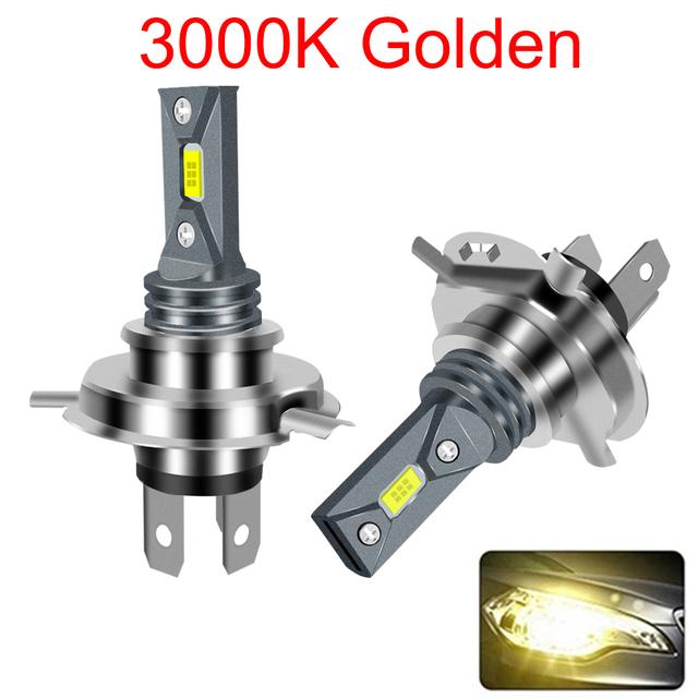 2Pcs H7 Led Car Headlight Bulb H4 H16 H8 H9 H1 H3 Auto Led Fog Light Lamp 9005 9006 Driving Front Light Headlamp High Power 12V