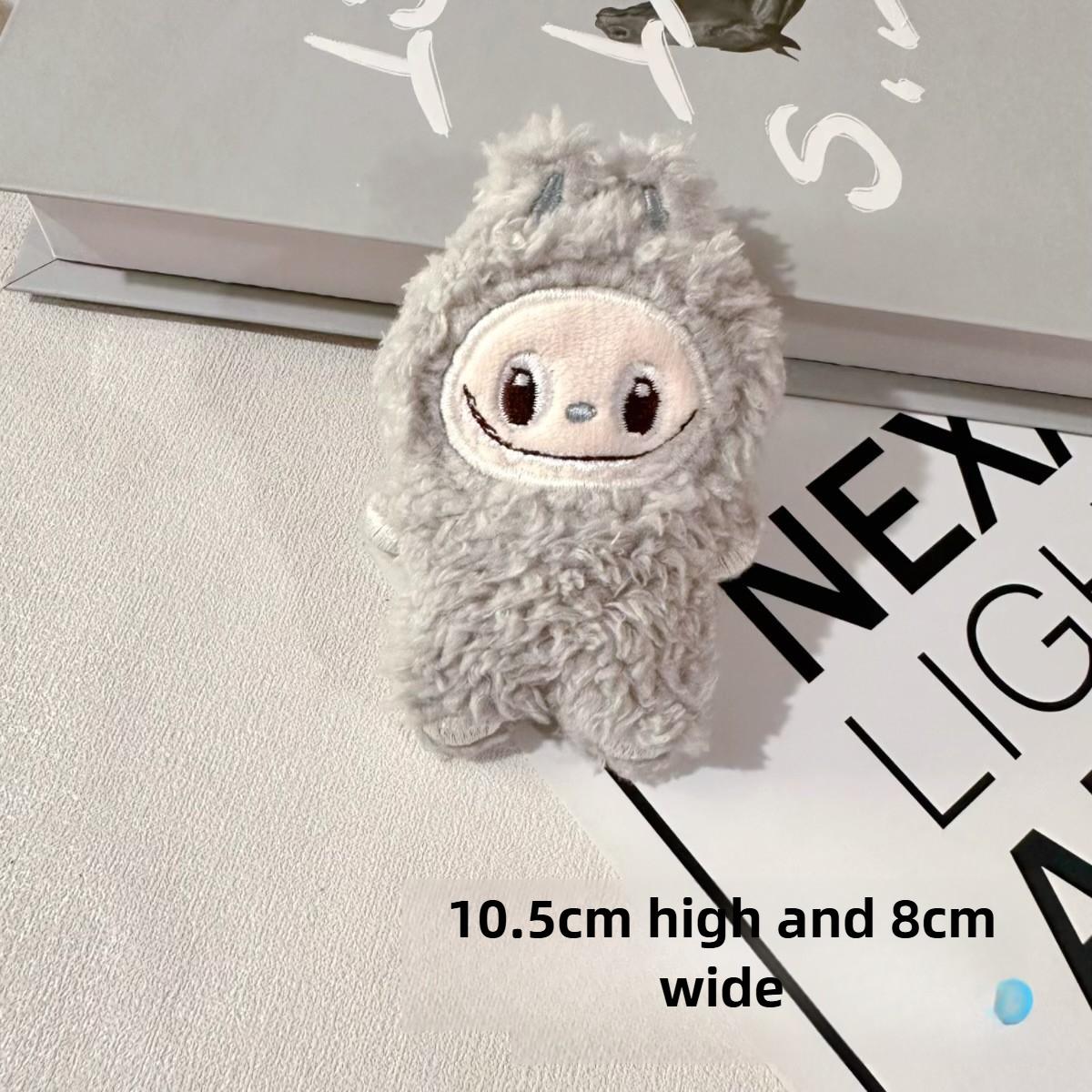 

Плюшевый кулон-кукла Милый мультяшный студенческий школьный рюкзак Пенал Кулон-кукла Брелок Аксессуары accessory model (rear opening) серый