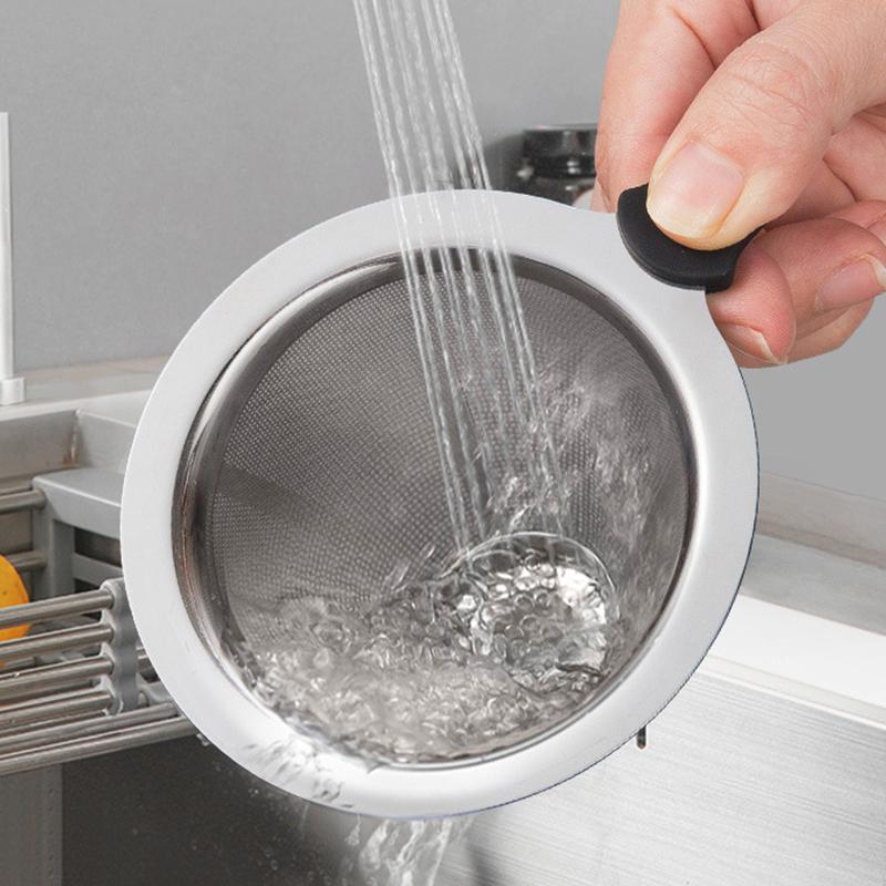 Double Layer Stainless Steel Reusable Coffee Filter Holder - Coffee Tea Strainer Essential Coffee Making Accessory