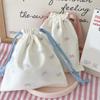 Multifunctional Drawstring Bag Cosmetic Bag Bows Makeup Bag Portable Storage Pouch Gift Pouch Small Storage Bag