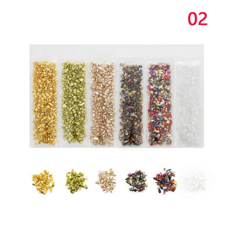 1 Pak Gebroken Glasstenen Resin Vullingen Levendige Kristal UV Epoxy Vuller voor DIY Knutselen, Kunstdecoraties, Handgemaakte Sieraden Maken, Vormvullingen 1 pack