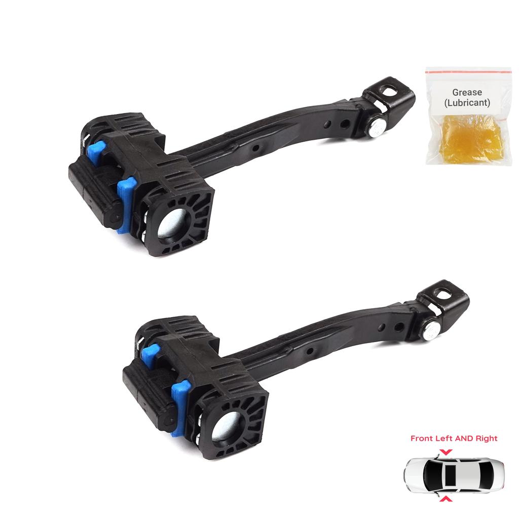 BDP1341-1 2 Pieces Front Door Hinge Brake Stop Check Strap Limiter for VW Golf MK7 5G 2012-2020 4/5 Door Alltrack Sportsvan Variant e-Golf 5G0837249A