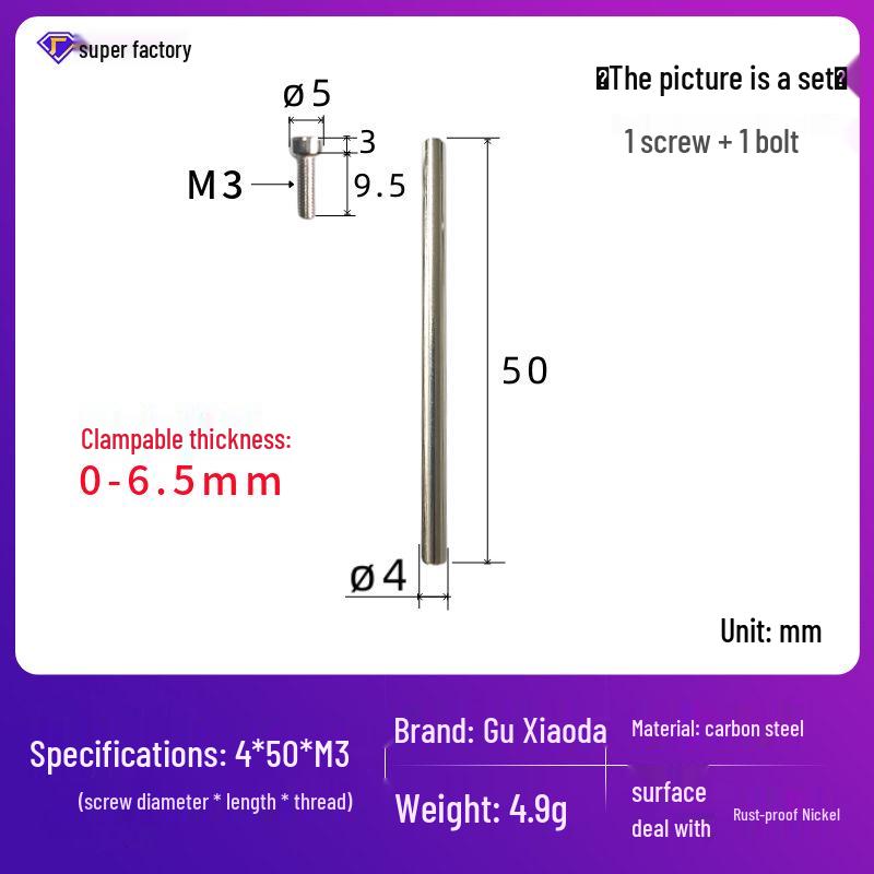 Acrylic Photo Frame with Adjustable Stainless Steel Stand