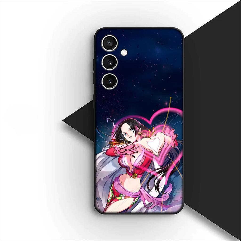 Boa Hancock One Pieces Luffy Roronoa Zoro Phone Case for Xiaomi Redmi Note 13 14 Pro Plus ProPlus 14C 13C Pro+ 5G Cover