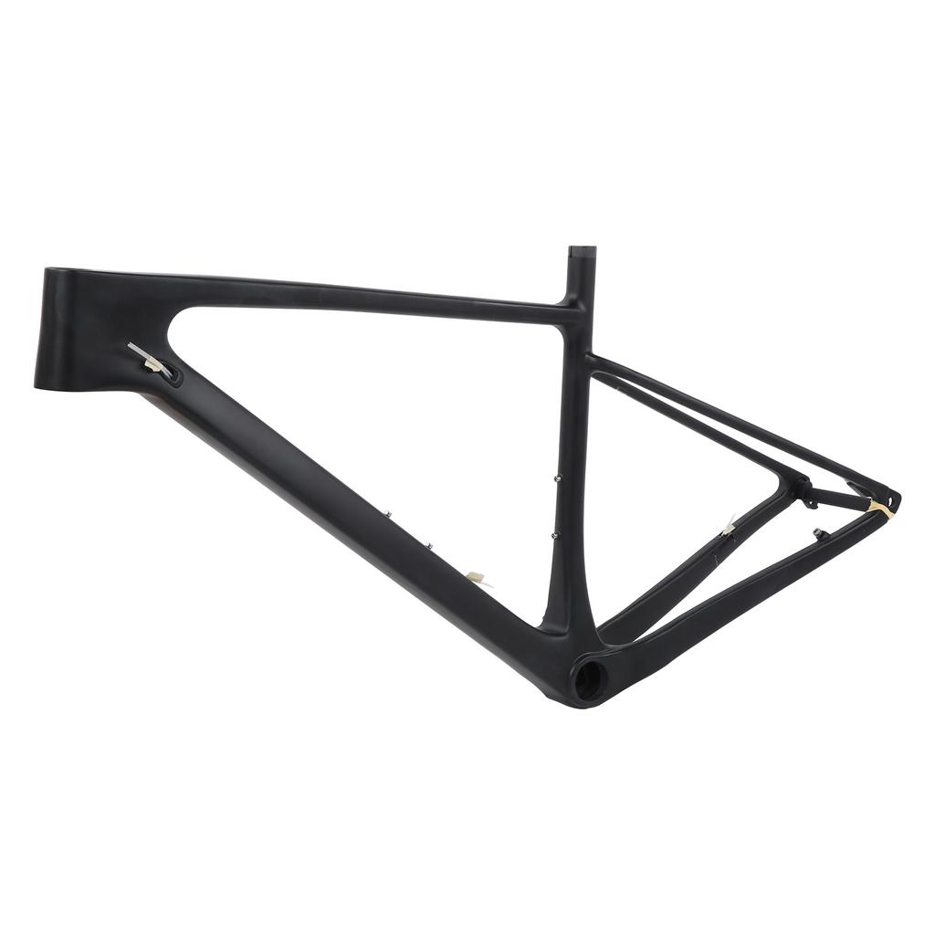 Carbon Fiber Bike Front Fork Frame with Seatpost Clip Tube Shaft for Mountain Bicycle