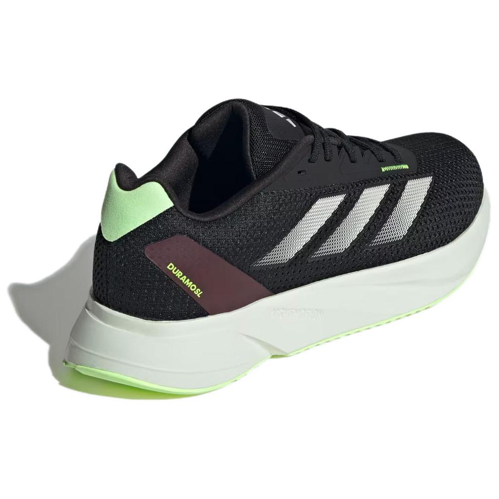 Adidas Duramo Sl Comfortable Versatile Durable Low-Top Running Shoes Unisex Sneakers Black White Green IE7963