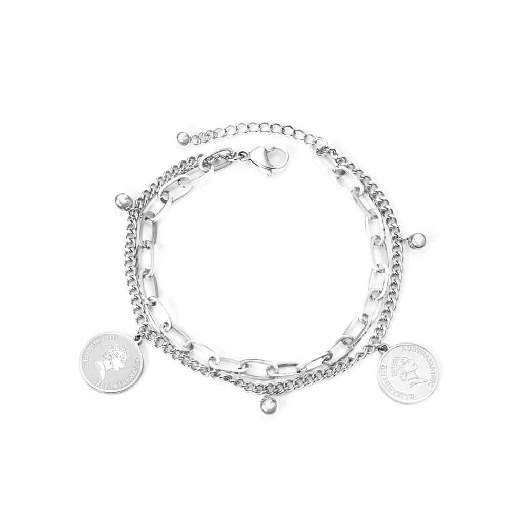 Summer Double Layer Luxury Bracelet For Women Minimalist High-End Fashion Jewelry Accessory