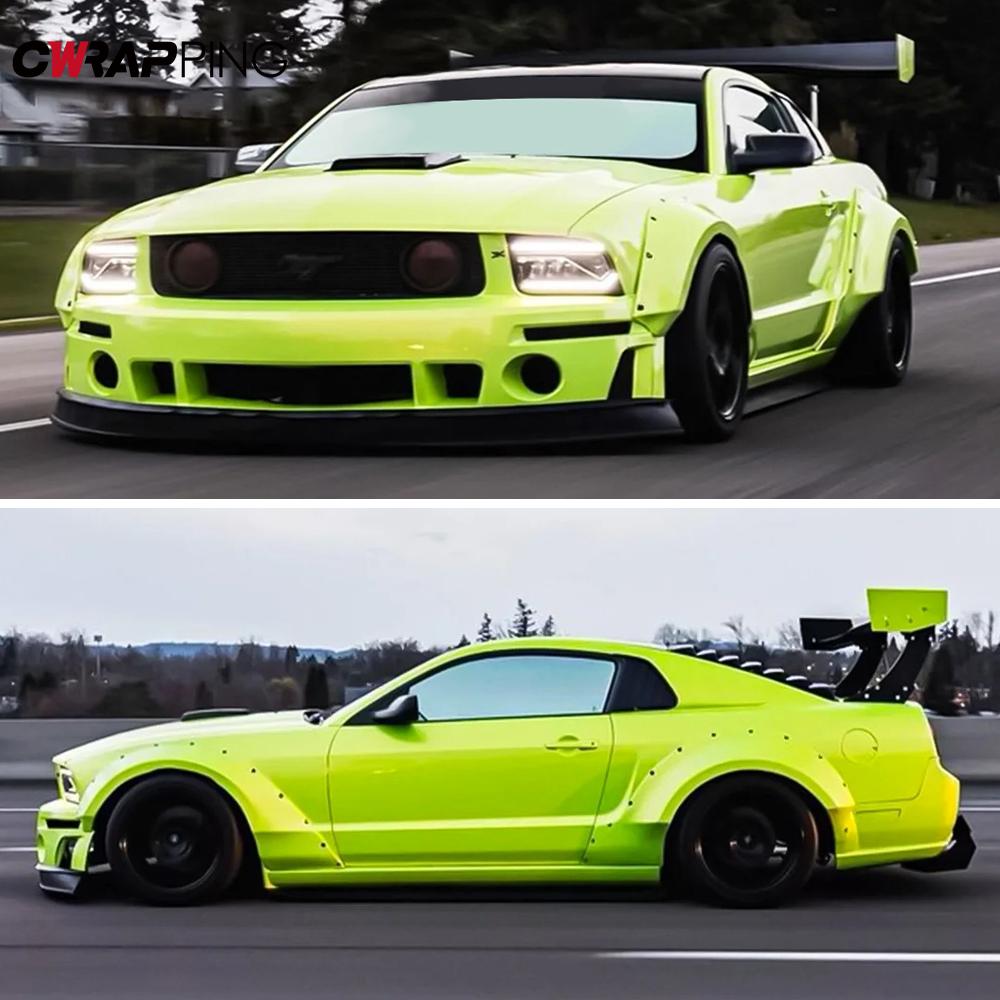 Car Stickers Bright Vinyl Film Self-adhesive Waterproof Decoration Films Auto Body Color Changing Wrap Film for Car Accessories