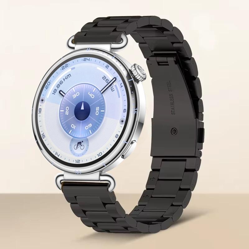 18mm Stainless Steel Strap For Huawei Watch GT6-5-4 41mm Metal Women High-end Band For Huawei Watch 5/GT5Pro 42mm Xiaomi S4 41mm