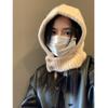Hat Women'S Scarf Integrated Windproof Neck Cover Warm Cycling Ear Protection Head Hat Women'S Accessories