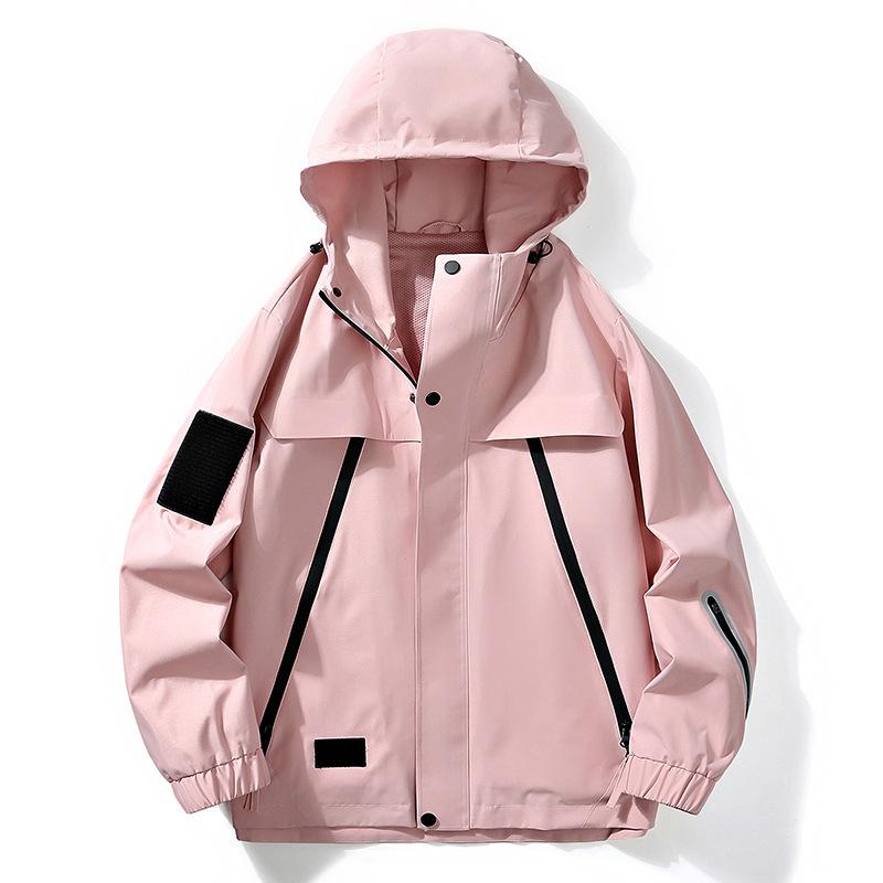 High-quality Windproof and Water-repellent Sports Jackets, Spring and Autumn Trendy Brand Three-proof Jackets, Same-style Tops for Men and Women