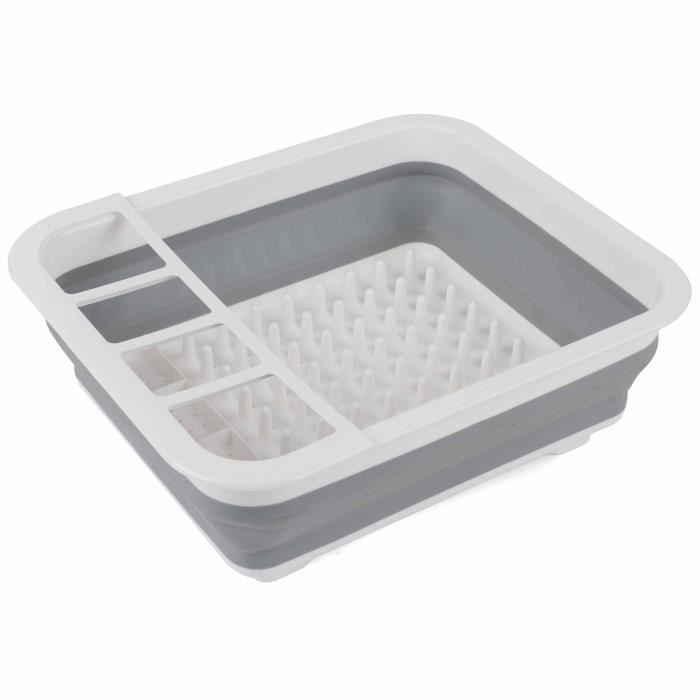 Égouttoir à vaisselle - Beldray LA031051 - Pliable - Plastique durable - Compact 36,5 x 31 cm