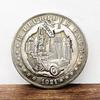 Frukttema vandringsmynt, 1921, äppelhjärta kreativt mynt, antikt silverdollarsmynt