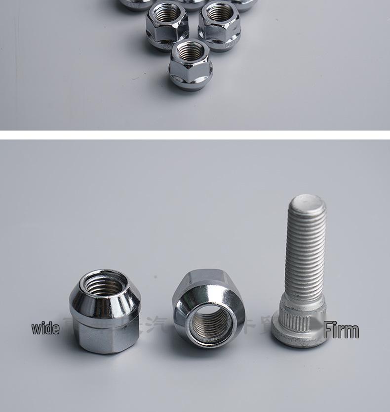 19mm Open-End Lug Nuts for Chevrolet GMC Silverado Sierra 14x1.5 & 12x1.5