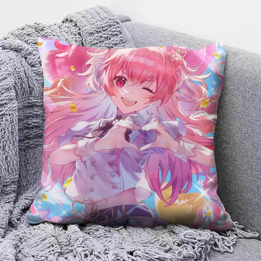 Momoi Airi Cute Pillow Covers Home Sofa Cushion Covers and Aecorative Custom