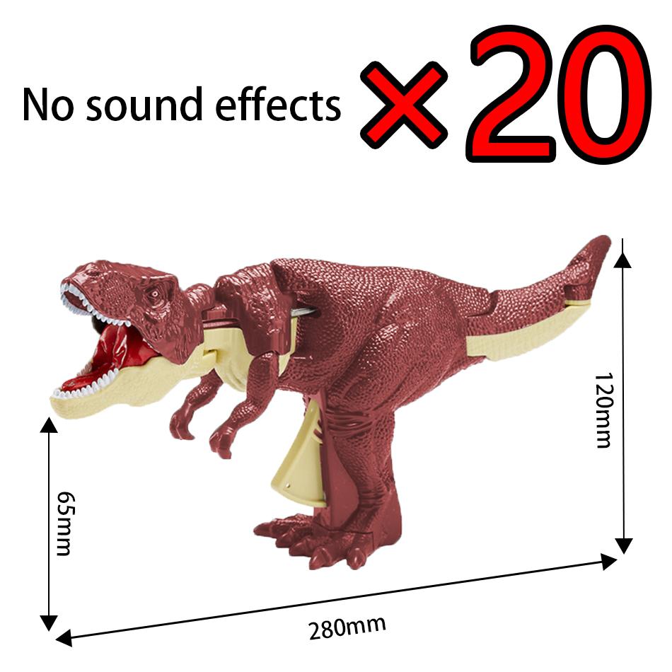 Swinging Dinosaur T-rex Toy Creative Telescopic Spring Dino Fidget Christmas Gifts Children Decompression for Kids Battery-free