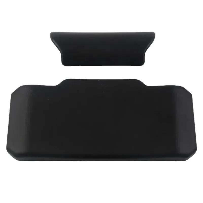 Motorcycle Passenger Backrest Back Pad Self-adhesive Universal Shockproof Moto Rear Top Case Box Luggage Cushion Pad Backrest
