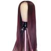 Hd Transparent 13x4x1 Lace Front Wig for Women Black Synthetic Lace Front Wig Pre-drawn Heat Resistant Wig