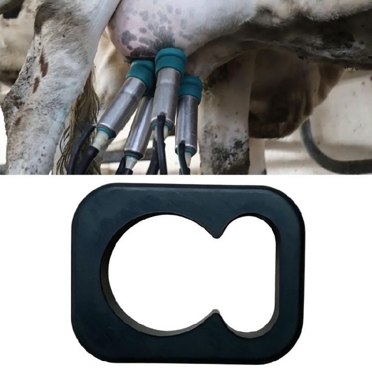Professional Rubber Fastener Hose Clamp For 16X27Mm Dairy Hose And 7X14Mm Two Air Tube In Cattle Ranching Milk Machine