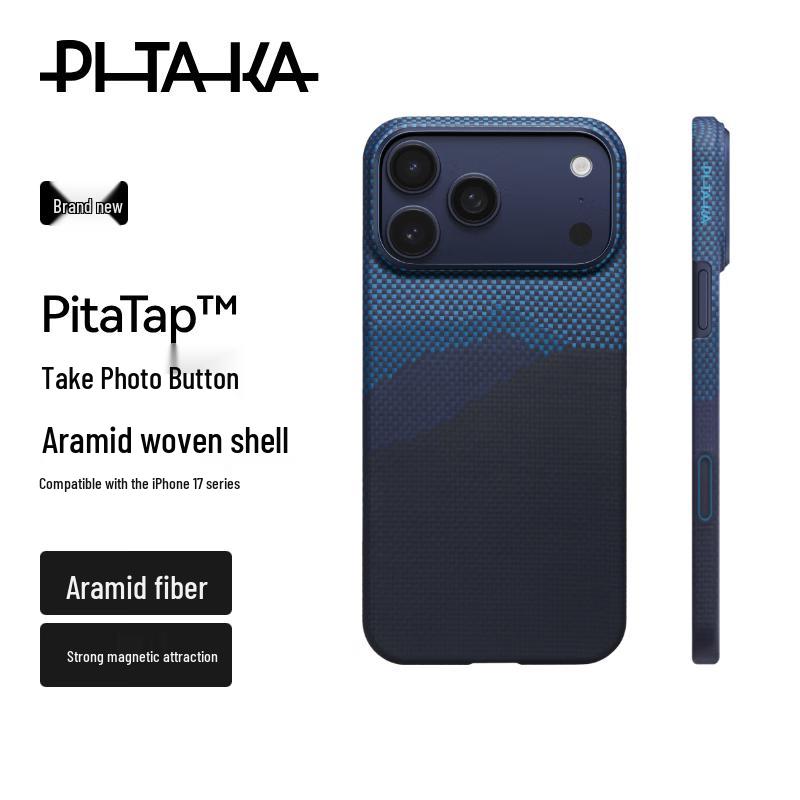 PITAKA MagSafe pouzdro na iPhone z aramidových vláken