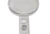 ESCHENBACH Handheld Magnifying Glass, Economical Crystal Magnifying Glass, Approx. 2x Magnification, Made in Germany, 2612-80B