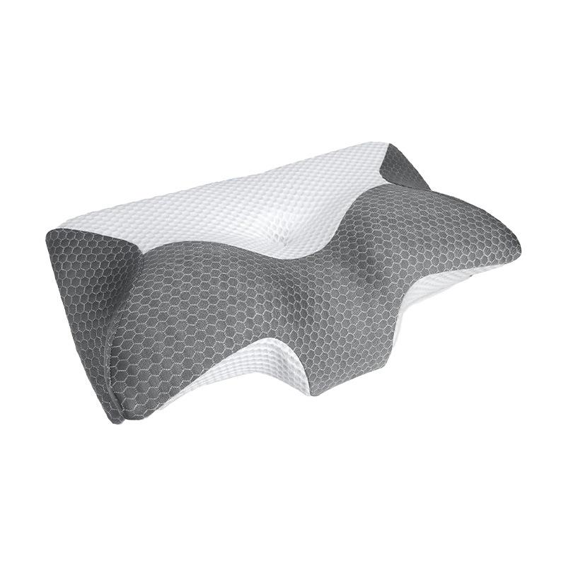 Ergonomic Orthopedic Neck Support Cervical pillow Removable Cover Memory Foam Deep Sleep Pillow for Neck Pain Relief