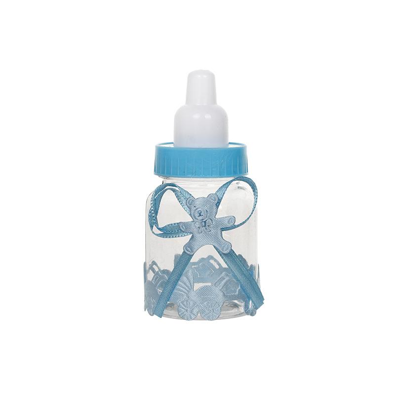 Baby Bottle Candy Shower Favors Box Boy Girl Newborn Birthday Party Decoration