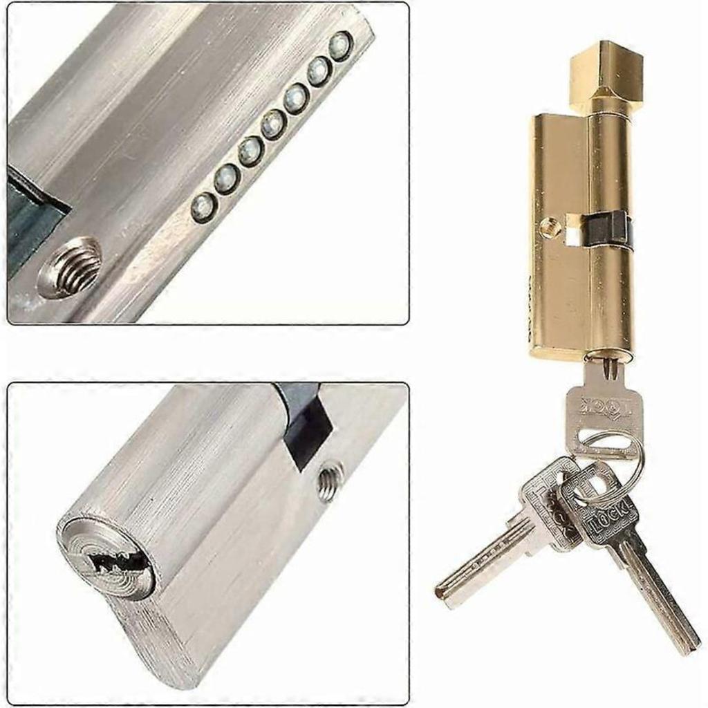 70mmx29mm Serrure SCurit Cylindre Maison Cylindre Serrure Bouton Porte ExtRieure EntrE Serrure Porte Cylindre